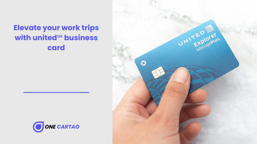 Elevate your work trips with united℠ business card