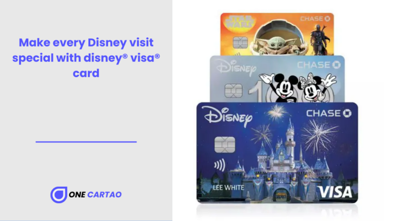 Make every Disney visit special with disney® visa® card
